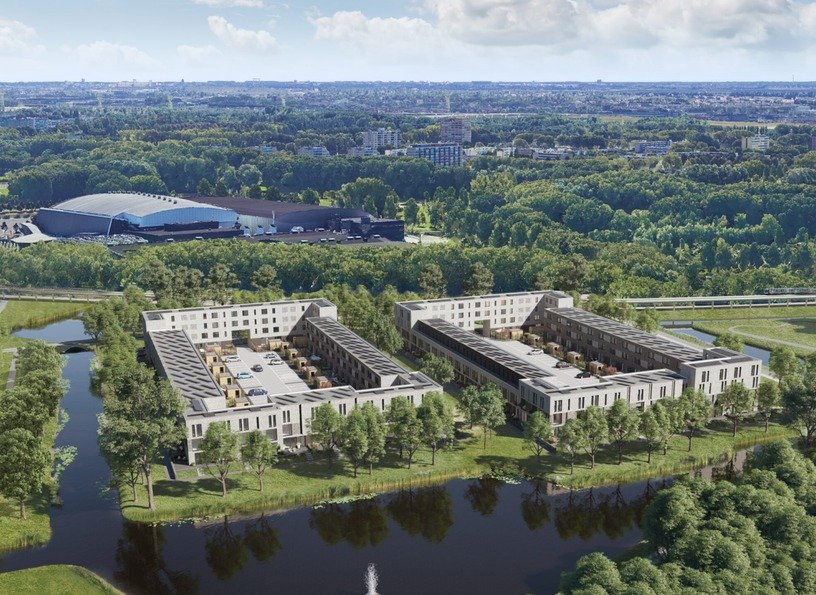 Woningbouwproject Zuiderparkhof, luchtbehandeling CV/GKW en sanitair