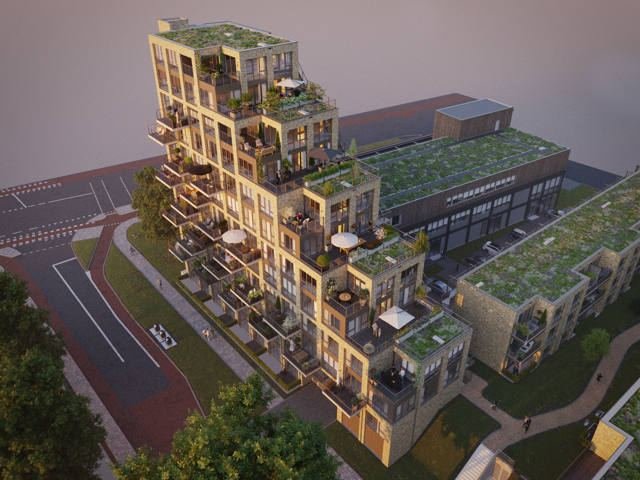 Parkeergarage Brandmeesters in Veenendaal, installaties in BIM uitgewerkt