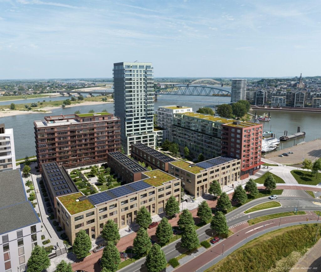 Parkeergarage Waalkwartier blok 4, 5 en 6 in Nijmegen